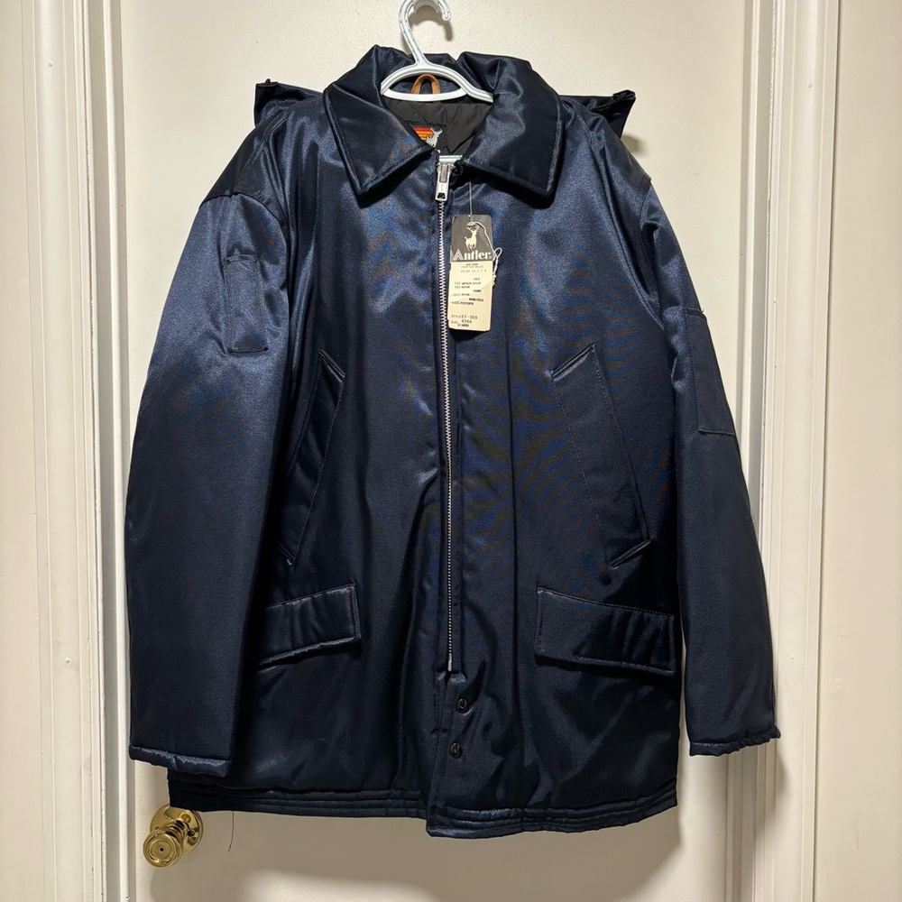 Navy Performance Jacket for Men antler vintage xl nwt uniform jacket USA made